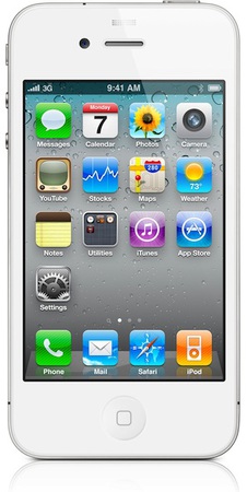 Смартфон APPLE iPhone 4 8GB White - Заречный