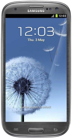 Смартфон Samsung Galaxy S3 GT-I9300 16Gb Titanium grey - Заречный